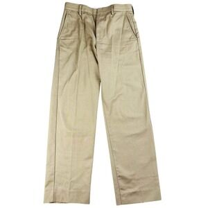Acne Studios Pink Label Chino Trousers Pants 44 Tan Straight Tailored Cotton